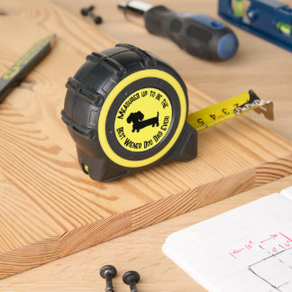 Mètre Ruban Mesuré Jusqu'à être le meilleur papa de chien érei