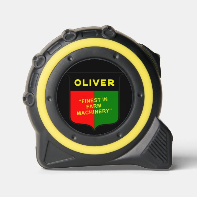 Mètre Ruban Mesure sur bande tracteur Oliver (Recto)