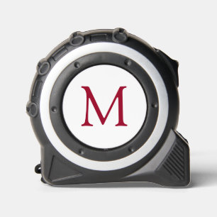 Mètre Ruban Monogramme Personnalisez votre lettre et la mesure