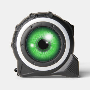 Mètre Ruban Montre des yeux verts