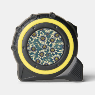 Mètre Ruban Motif de fleurs de la passion bleue