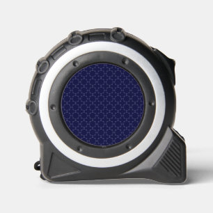 Mètre Ruban Motif géométrique islamique bleu foncé
