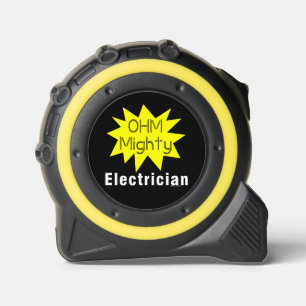 Mètre Ruban Ohm Électricien Puissant