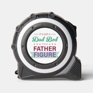 Mètre Ruban Pas un papa Bod, C'est un père La typographie de l