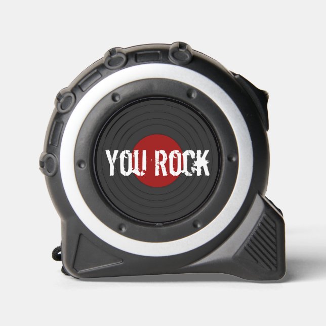 Mètre Ruban Rock N Roll YOU ROCK (Recto)