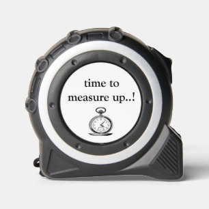 MÈTRE RUBAN TEMPS AMUSANT DE MESURER LA MONTRE DE POCHE