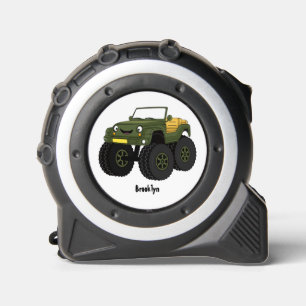 Mètre Ruban Un Green Monster truck