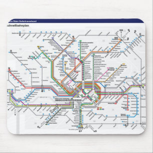 Metro Frankfurt Mousepad
