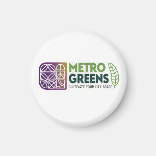 Metro Greens Urban Farming T-Shirt Stadtgärtner Magnet
