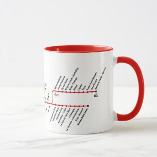 Metro parc Paris-Wecker-Tasse Tasse