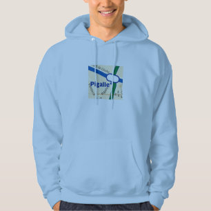 Metro Paris Pigalle Uns-machte Hoodie