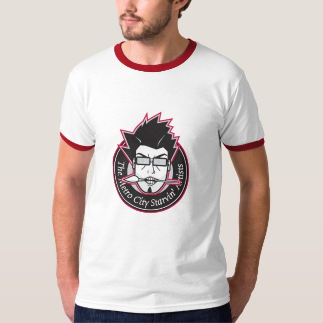 Metro-Stadt Starvin Künstler T-Shirt (Vorderseite)