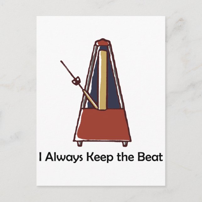 Metronom Postkarte (Vorderseite)