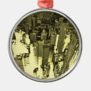 Metropole IV Ornament Aus Metall