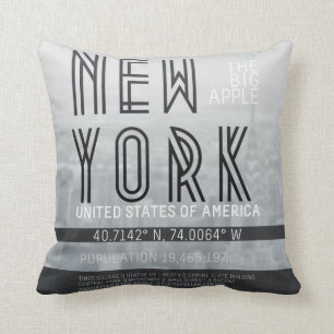 Metropole New York Kissen