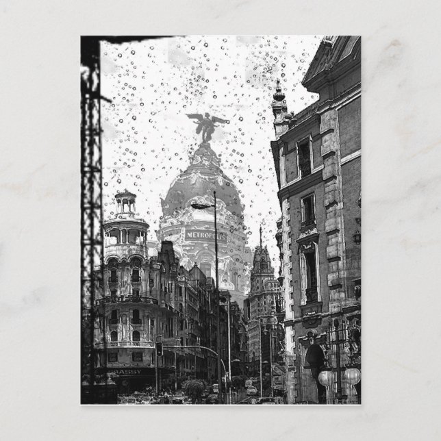 Metropole Postkarte (Vorderseite)