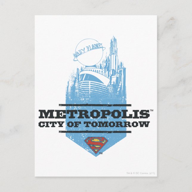 Metropole: Stadt von morgen Postkarte (Vorderseite)