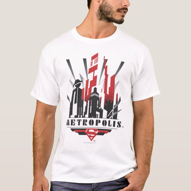 Metropolis Art Deco T-Shirt (Vorderseite)