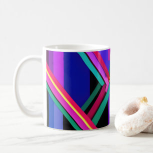 "Metropolis Grid: Eine digitale Reflektion" Kaffeetasse