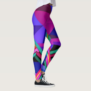 "Metropolis Grid: Eine digitale Reflektion" Leggings
