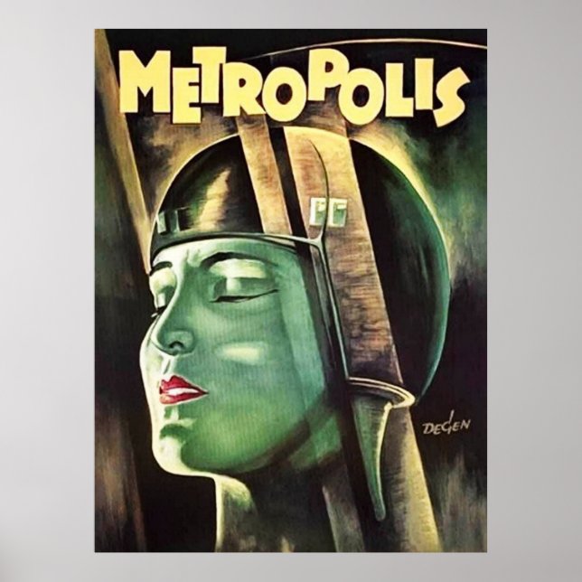 Metropolis Poster (Vorne)