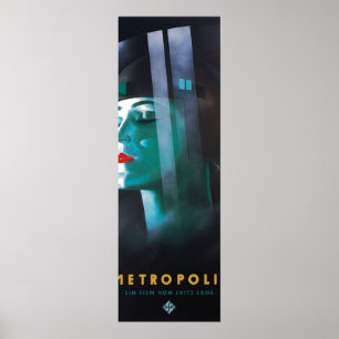 Metropolis UFA MovieArt Deko Zukunftsfrau