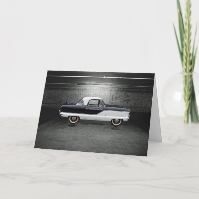 Metropolitan Black and White Nash Karte (Vorderseite)
