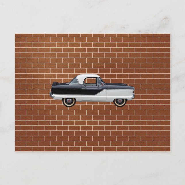 Metropolitan Black and White Nash Postkarte (Vorderseite)