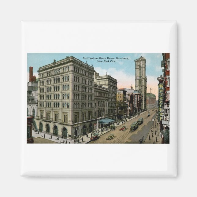 Metropolitan Opera House, New York Magnet (Vorne)