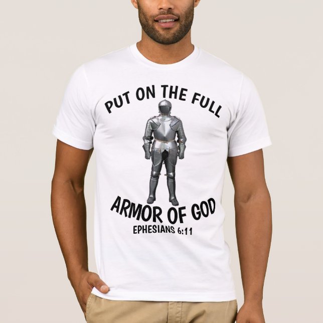 METS SUR L'ARMEUR COMPLET DES T-shirts DE DIEU (Devant)
