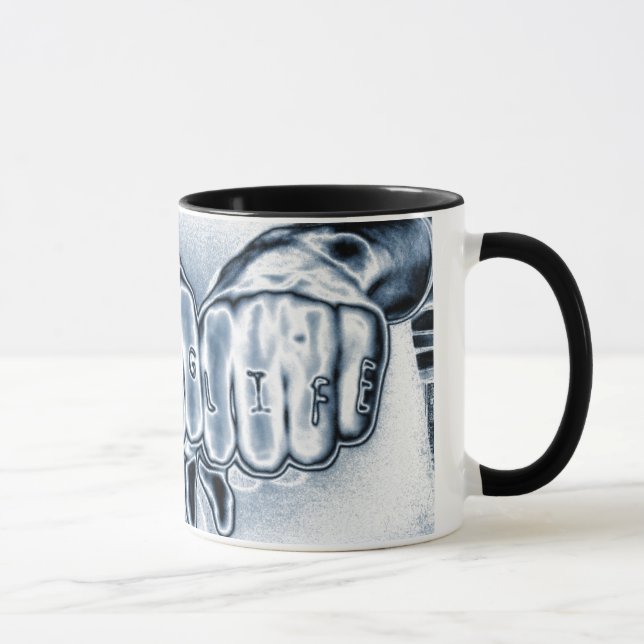 METTALIC VERBRECHER-LEBEN TASSE (Rechts)
