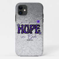 Mettez votre espoir en Dieu coque iphone de textur