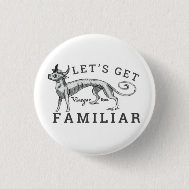 Mettons-nous le badge de bouton familier (Devant)