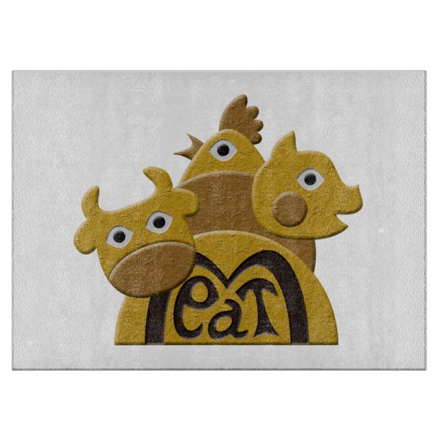 Metzger Schneidebrett (Vorderseite)