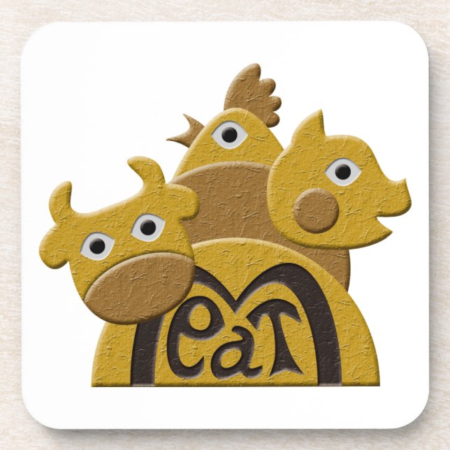 Metzger Untersetzer (Vorderseite)