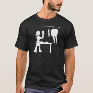 Metzgerei Ham Fleisch Wurst Salami Koch Schweinefl T-Shirt