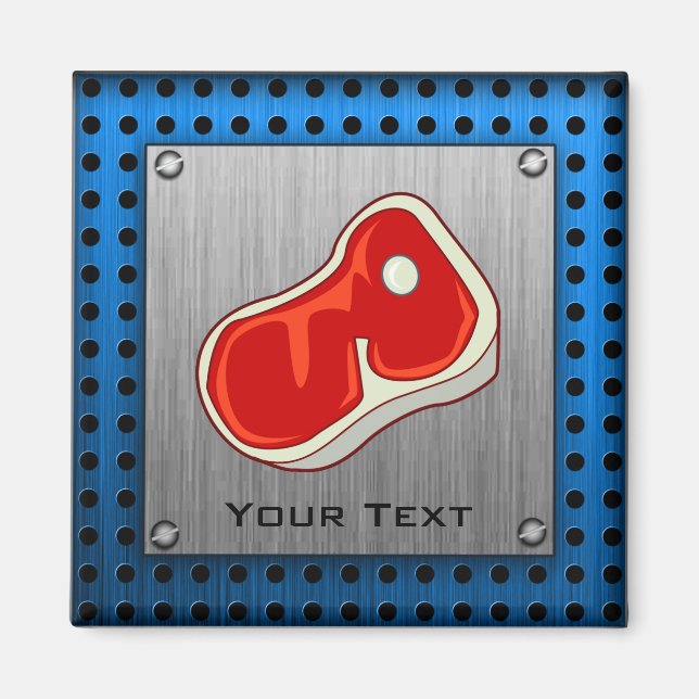 Metzgereimer Steak Magnet (Vorne)