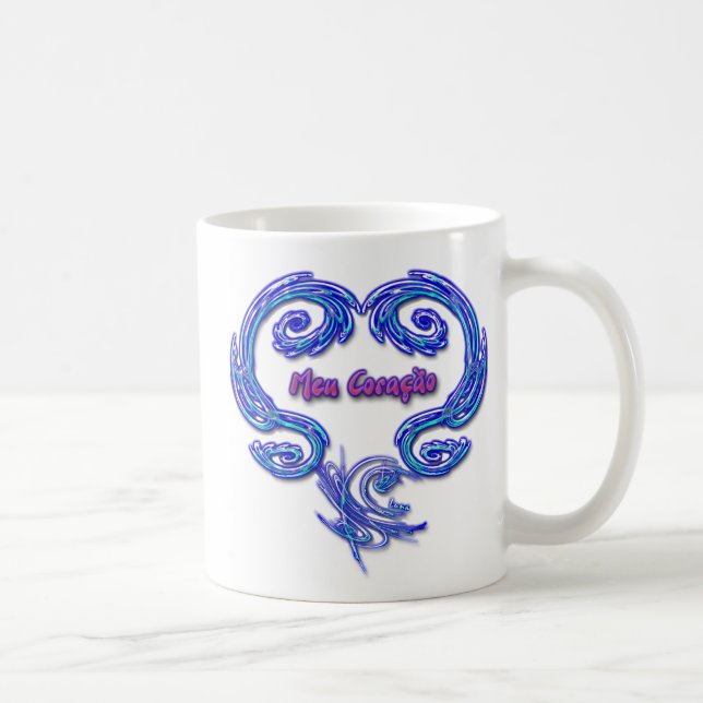 Meu Coracao Tasse (portugiesisch) (Rechts)