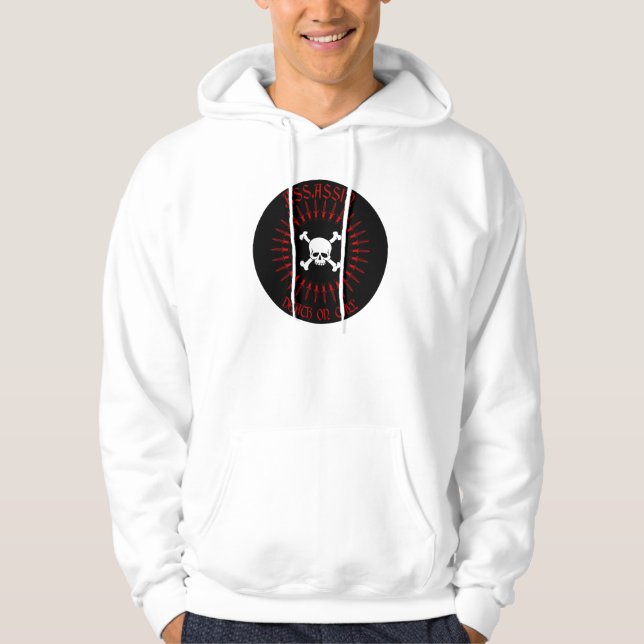 Meuchelmörder Hoodie (Vorderseite)