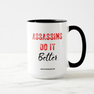 Meuchelmörder verbessert es Kaffee-Tasse Tasse