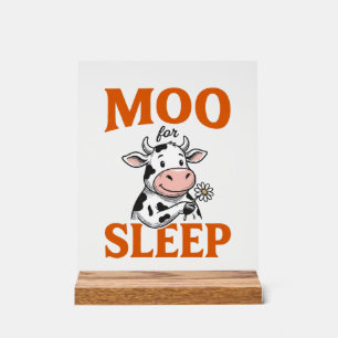Meugler Pour Dormir Mignon Vache Design De T-Shirt