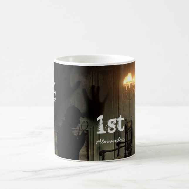 Meurtre Mystère Lauréat Prix Mug personnalisée (Centre)