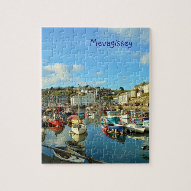 Mevagissey Cornwall England (Vertikal)