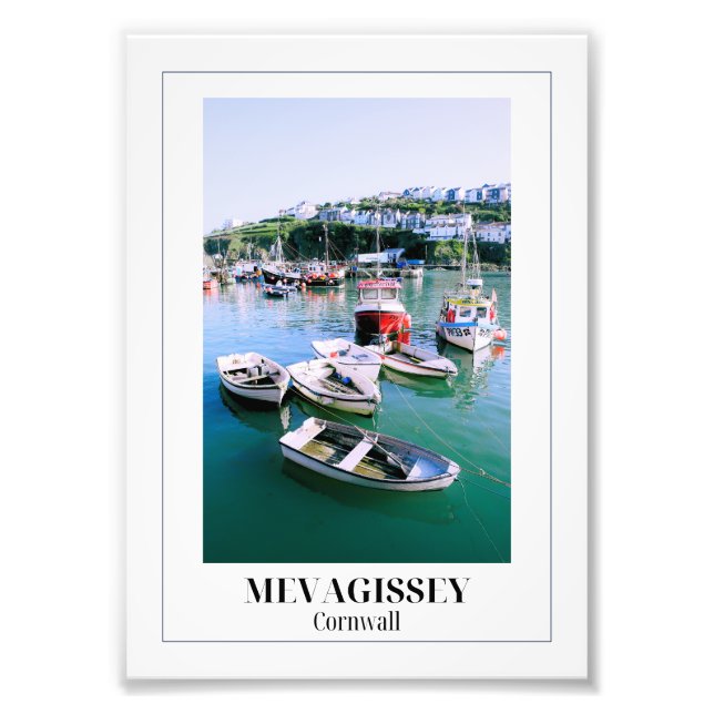 Mevagissey, Cornwall Fotodruck (Vorne)