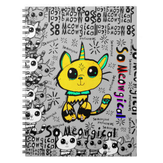 Mewogical Cat Notebook Notizblock