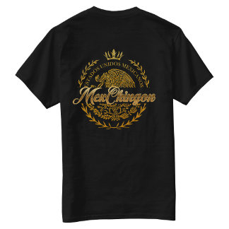 Mexchingon Stolz Mexikanisch Rückseite T-Shirt