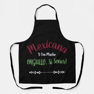 Mexicaine Avec Beaucoup De Fierté Sí Señor Tablier
