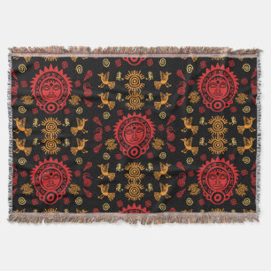 Mexican Aztec Art Wohngestaltung Decke