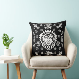 Mexican Aztec Art Wohngestaltung Kissen