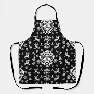 Mexican Aztec Art Wohngestaltung Schürze